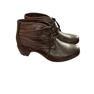 Romika NWB Brown Leather Ankle Boots 7/37